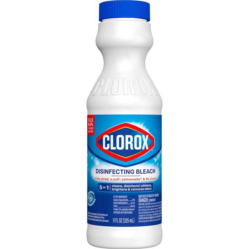 slide 2 of 16, Clorox Disinfecting Bleach - Regular - 11oz, 11 oz