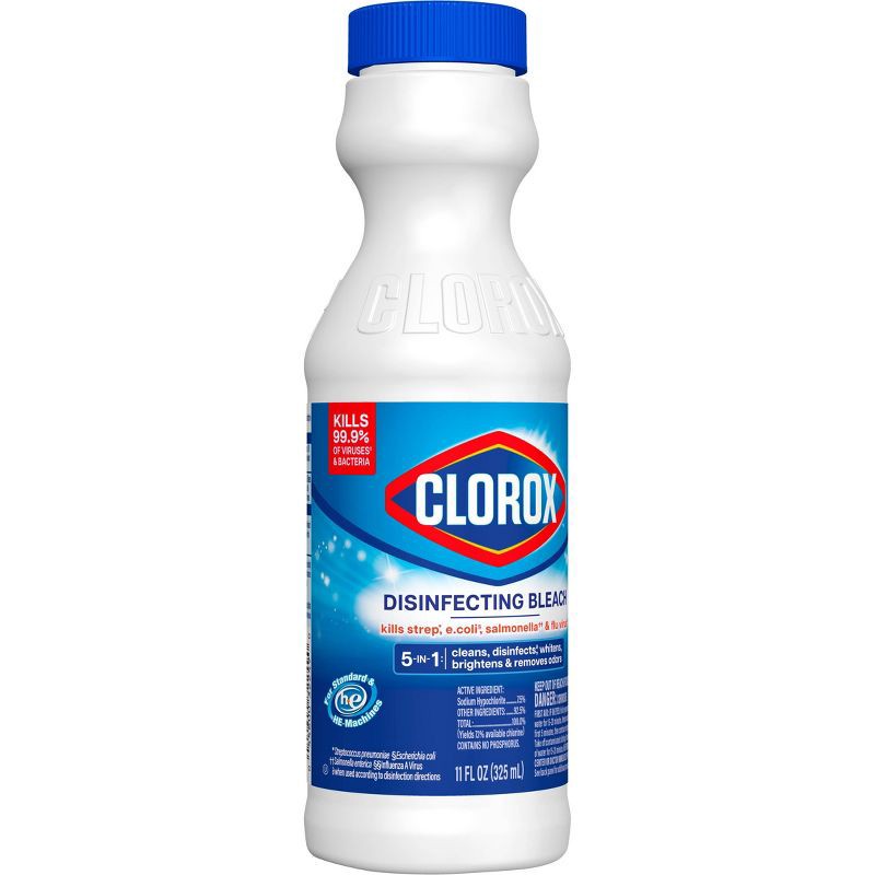 slide 11 of 16, Clorox Disinfecting Bleach - Regular - 11oz, 11 oz