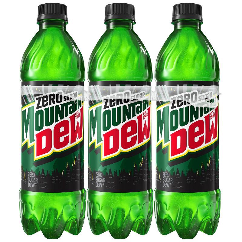 slide 2 of 8, Mtn Dew Mountain Dew Zero Sugar - 6pk/16.9 fl oz Bottles, 6 ct; 16.9 fl oz