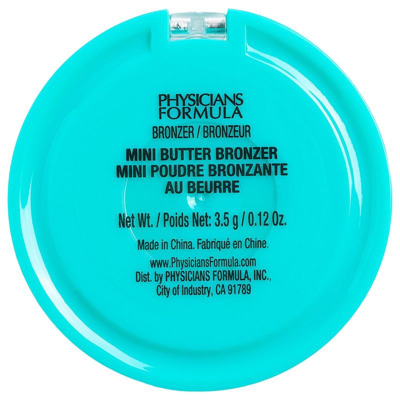 slide 2 of 5, Physicians Formula PhysiciansFormula Butter Bronzer Mini - Bronze - 0.12oz: Murumuru Infused, Radiant Glow, Soft-Focus Pigments, 0.12 oz