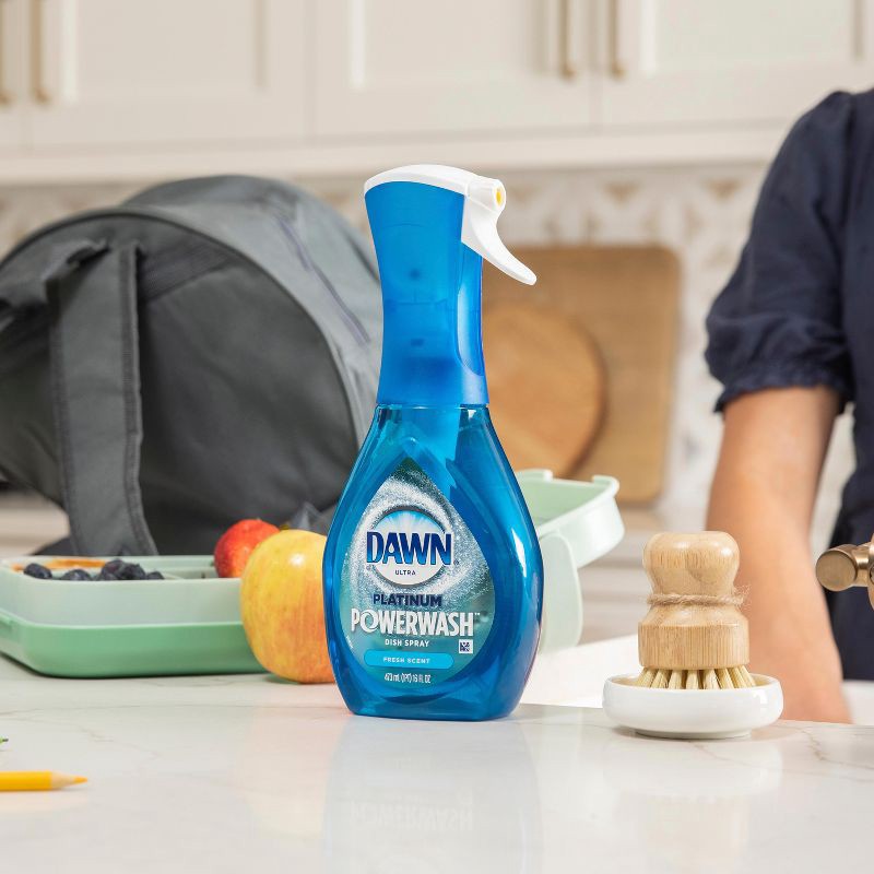 Dawn Powerwash Platinum Fresh Scent Dish Spray Refill - Shop Dish Soap &  Detergent at H-E-B