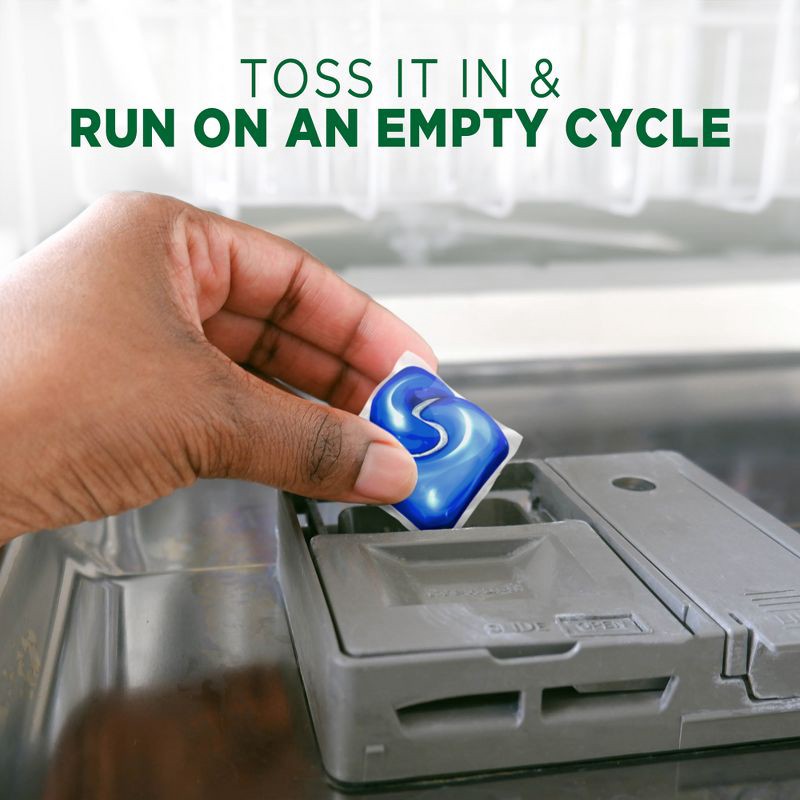 slide 4 of 13, Cascade Platinum Dishwasher Cleaner - 3ct, 3 ct