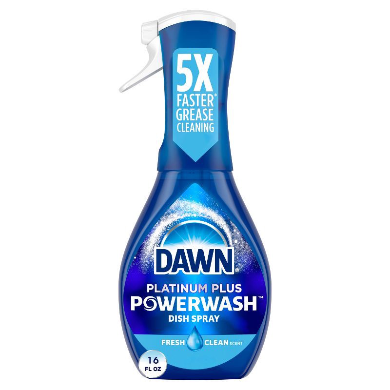 slide 1 of 14, Dawn Platinum Powerwash Dishwashing Liquid Dish Soap Spray - Fresh - 16oz, 16 oz