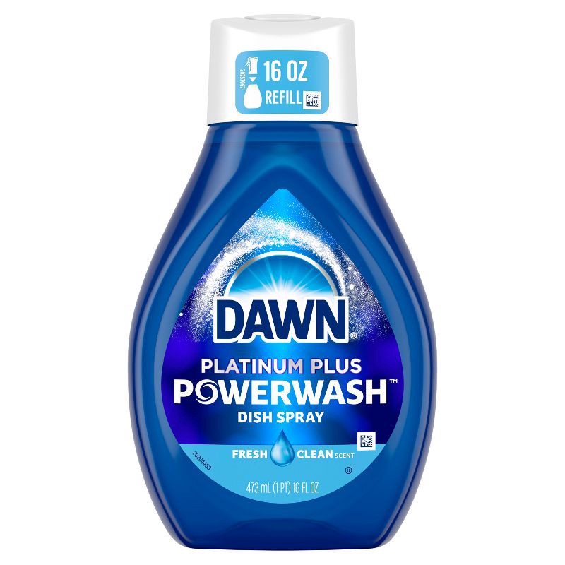 slide 2 of 14, Dawn Platinum Powerwash Dish Spray, Dish Soap Refill - Fresh - 16oz, 16 oz