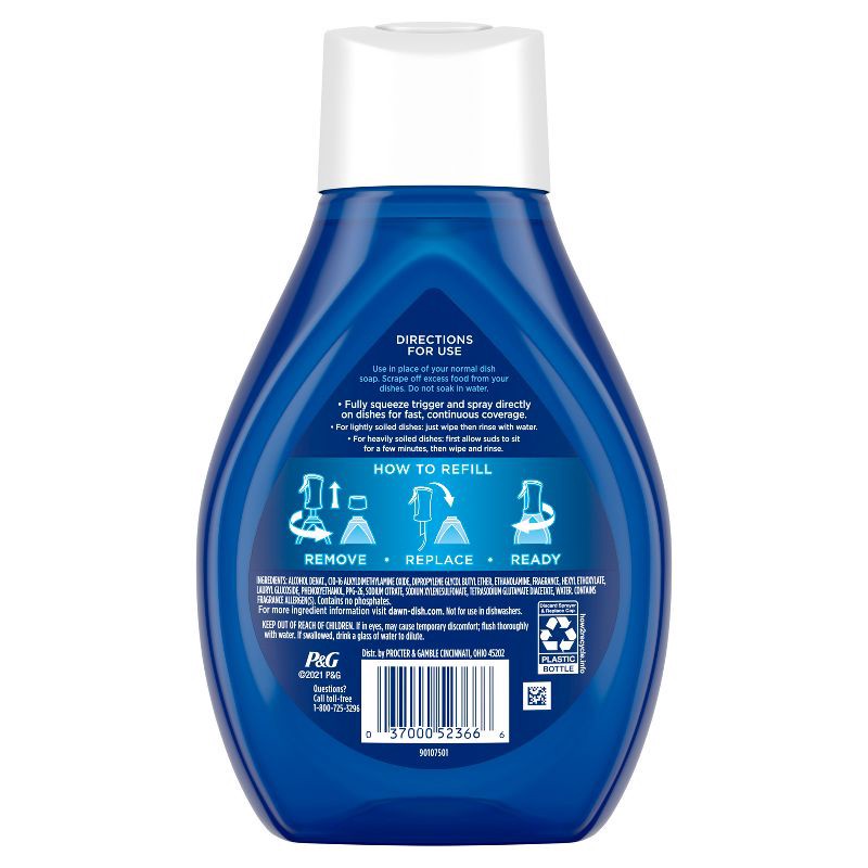 slide 11 of 14, Dawn Platinum Powerwash Dish Spray, Dish Soap Refill - Fresh - 16oz, 16 oz