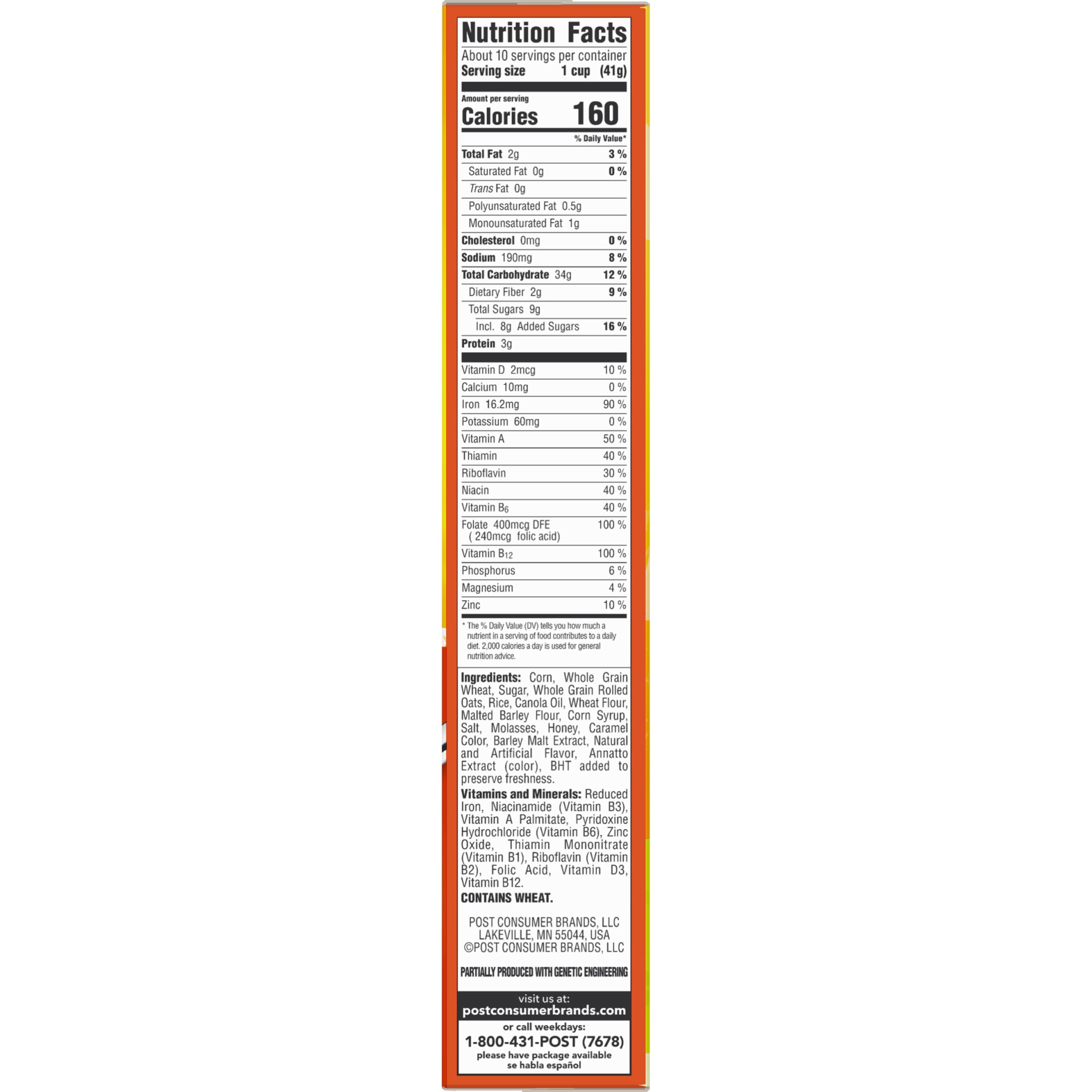 slide 2 of 8, Honey Bunches of Oats Cereal, Honey Roasted, 14.5 oz