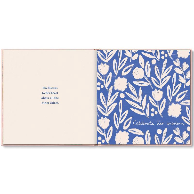 slide 4 of 5, Green Inspired She Inspires Gift Book: Inspirational Hardcover for Adults, Gifts for Her, Teacher Appreciation, 64 Pages, 1 ct