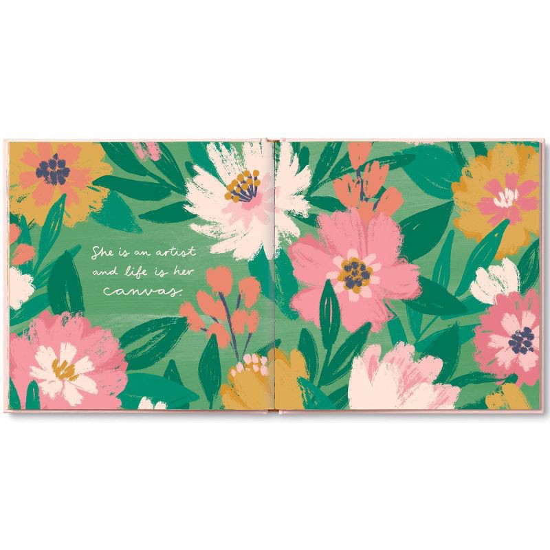 slide 5 of 5, Green Inspired She Inspires Gift Book: Inspirational Hardcover for Adults, Gifts for Her, Teacher Appreciation, 64 Pages, 1 ct