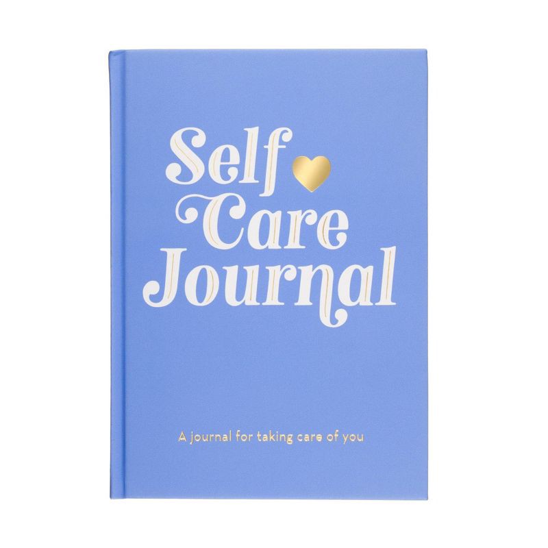 slide 1 of 4, Eccolo "7x9" Self Care Journal Blue, 1 ct