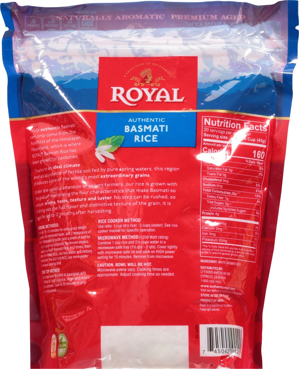 slide 5 of 9, Royal Authentic Basmati Rice 32 oz, 32 oz