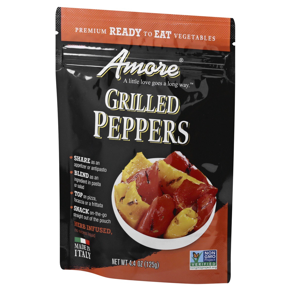 slide 4 of 9, Amore Grilled Peppers 4.4 oz, 4.4 oz