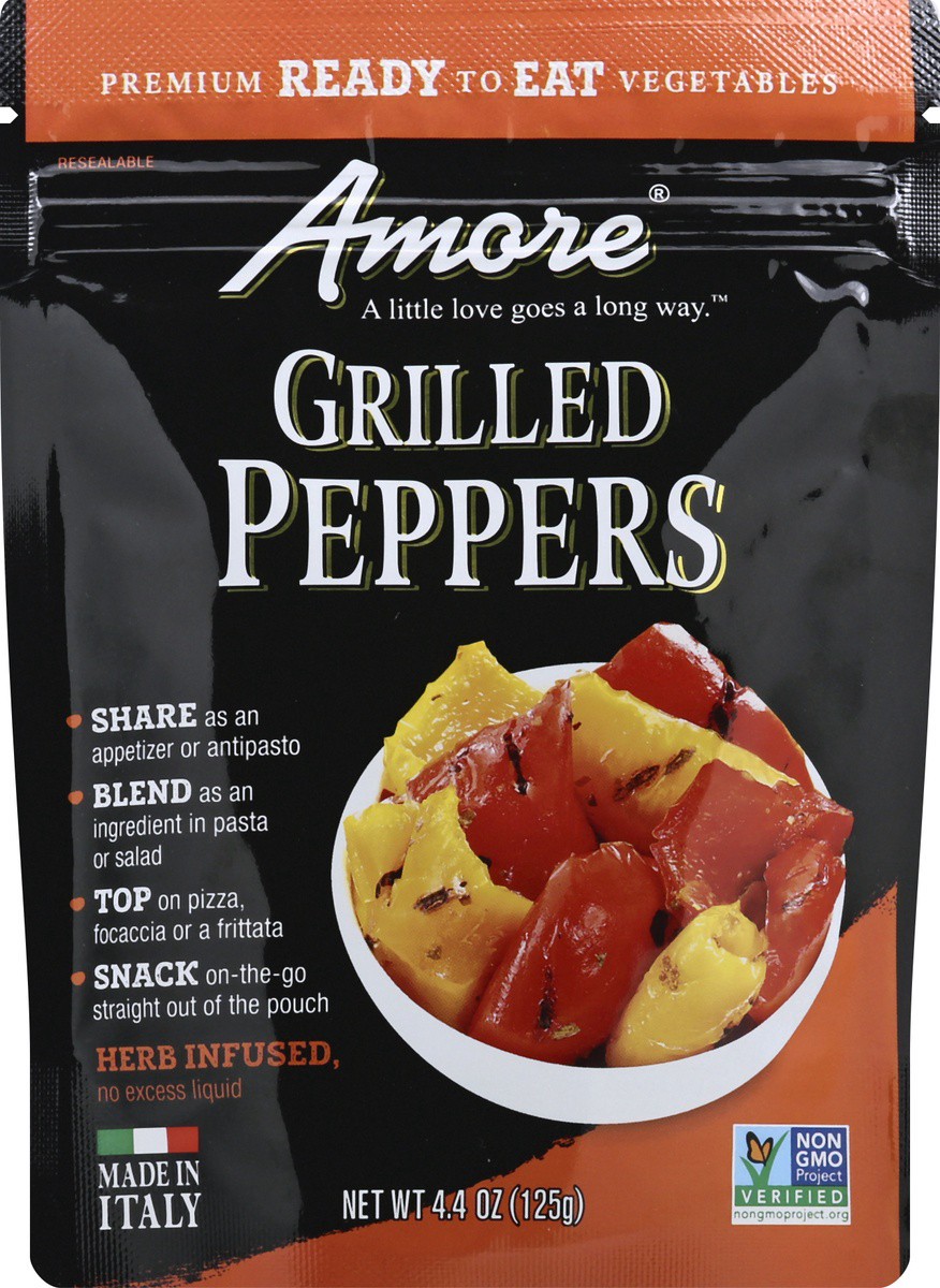 slide 7 of 9, Amore Grilled Peppers 4.4 oz, 4.4 oz