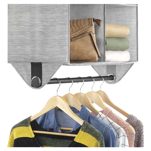 slide 12 of 21, Whitmor 4-Section Closet Organizer 1 ea, 1 ct