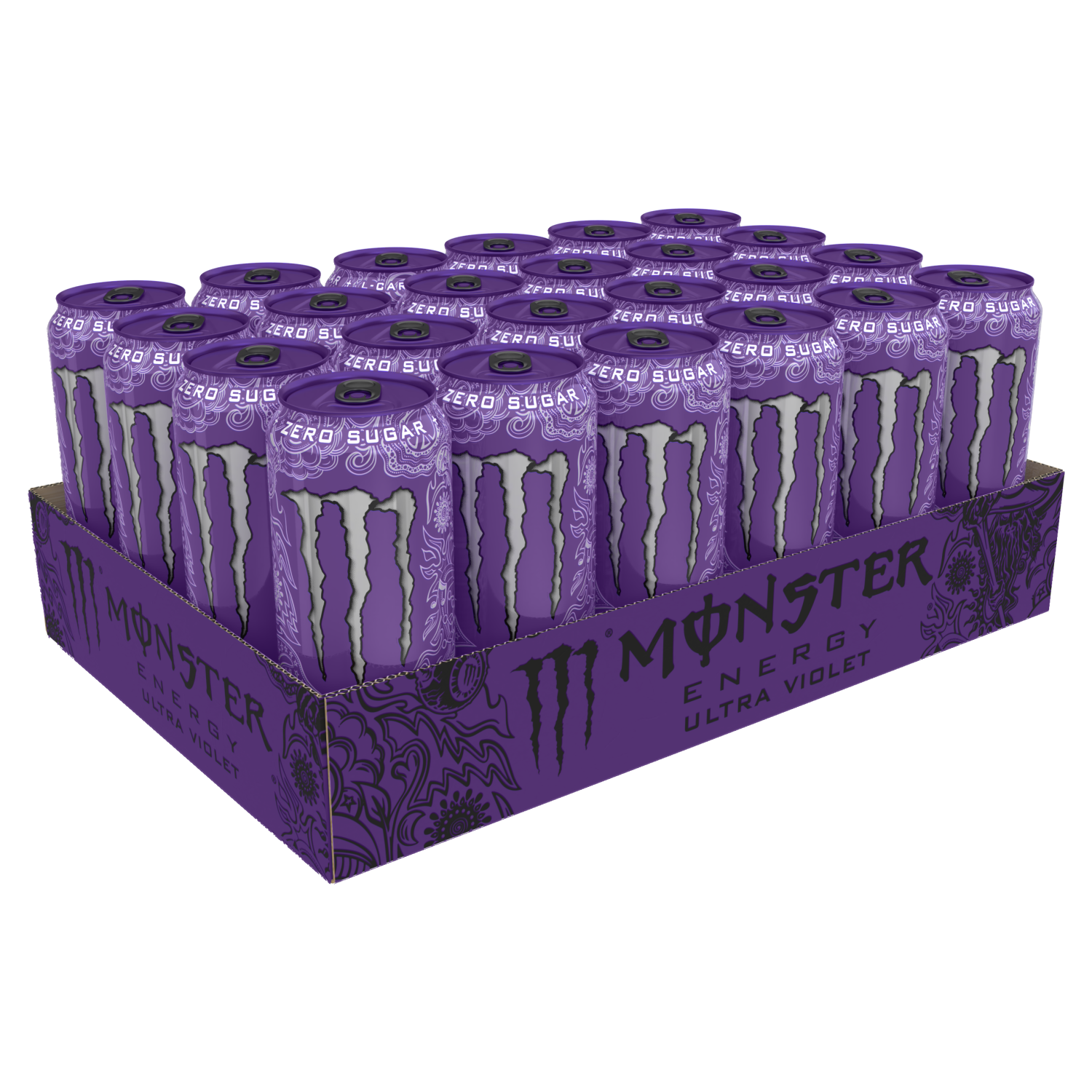 slide 4 of 4, Monster Energy Ultra Violet, Sugar Free Energy Drink - 16 oz, 16 oz