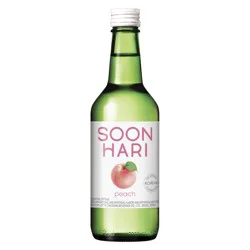Soonhari Korean Soju Peach - 375 ml