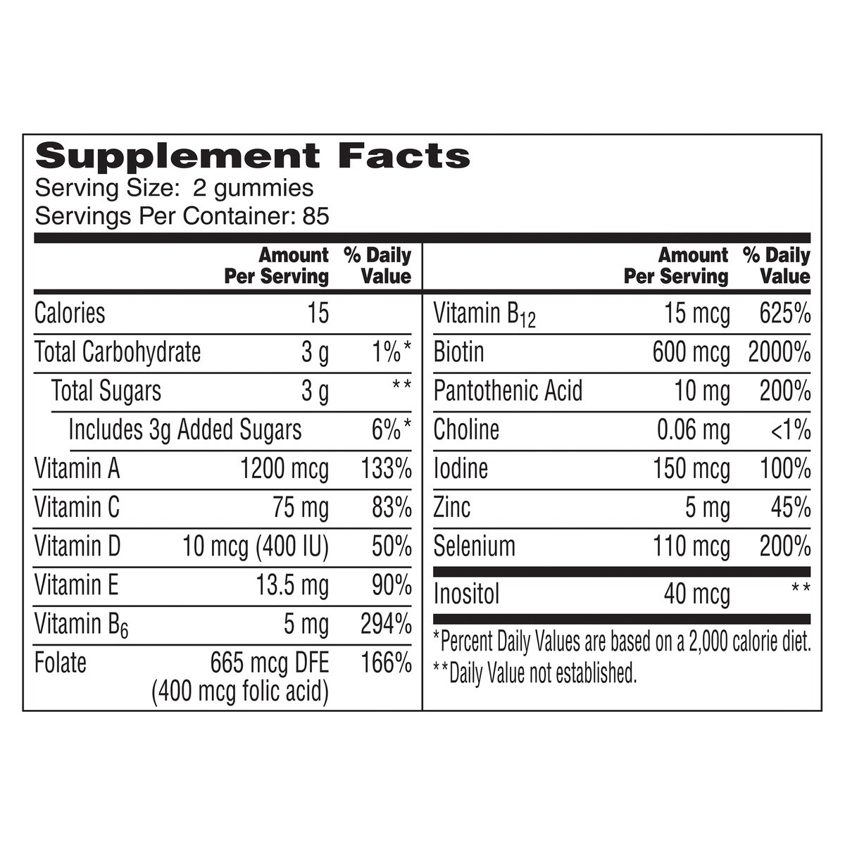 slide 2 of 11, One A Day VitaCraves Men's Multivitamin/Multimineral Supplement Gummies 170 ea Bottle, 170 ct