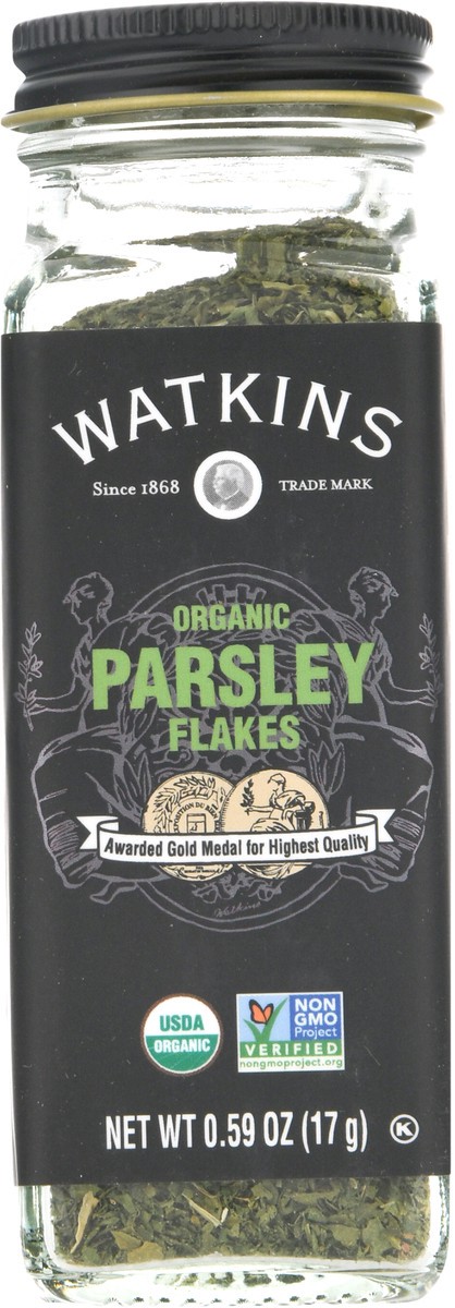 slide 10 of 11, Watkins Organic Parsley Flakes 0.59 oz, 0.59 oz