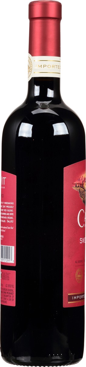 slide 5 of 7, Cavit Red Blend Sweet Red, 750 ml