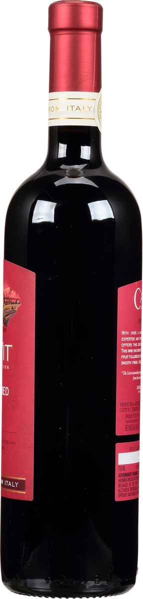 slide 6 of 7, Cavit Red Blend Sweet Red, 750 ml