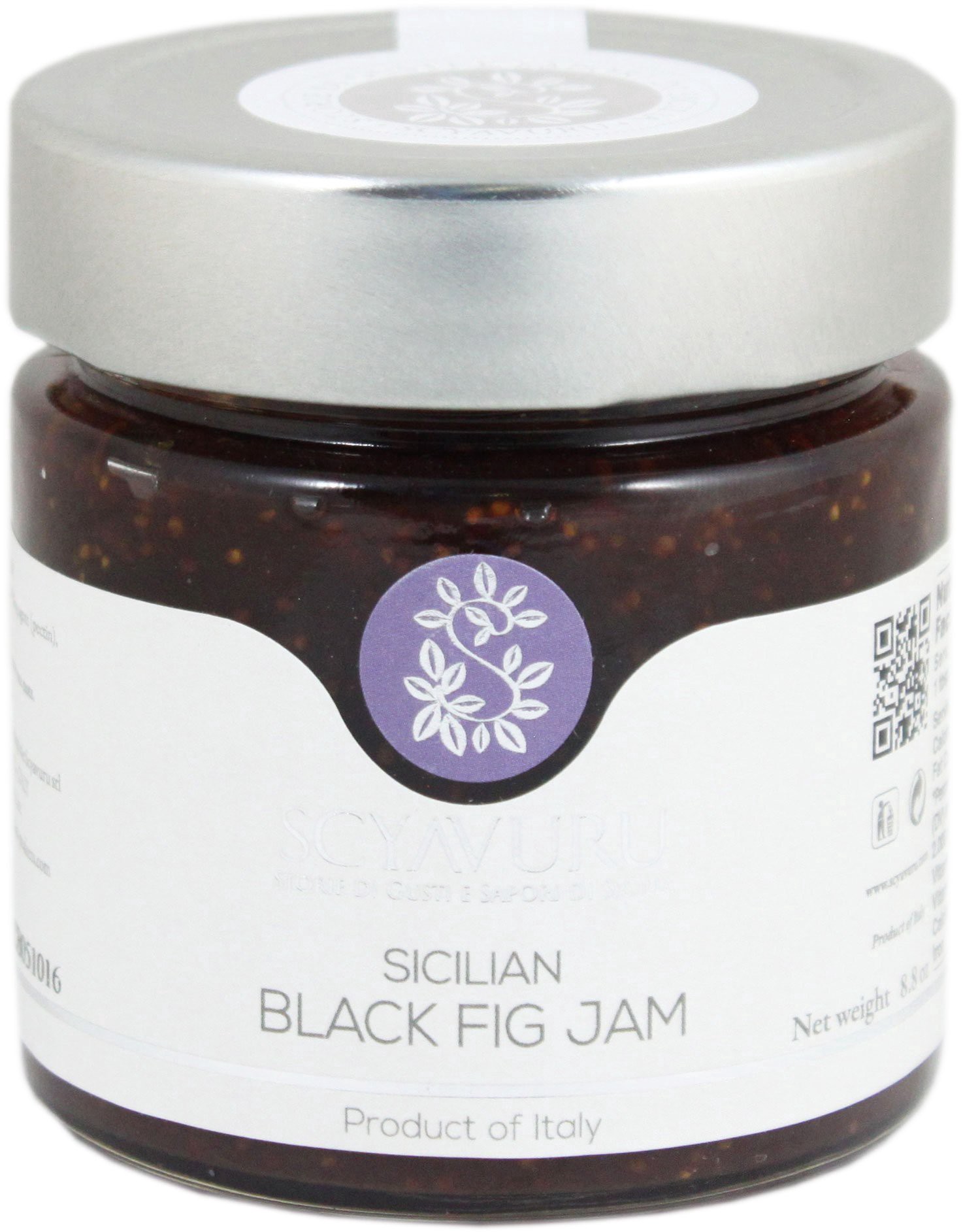 slide 1 of 1, Scyavuru Sicilian Black Fig Jam, 8.5 oz