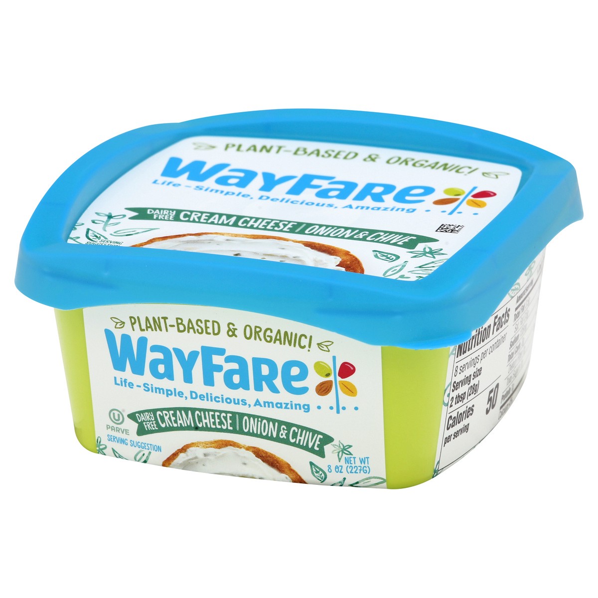 slide 11 of 13, Wayfare Cheese Cream Onion Chive, 8 oz