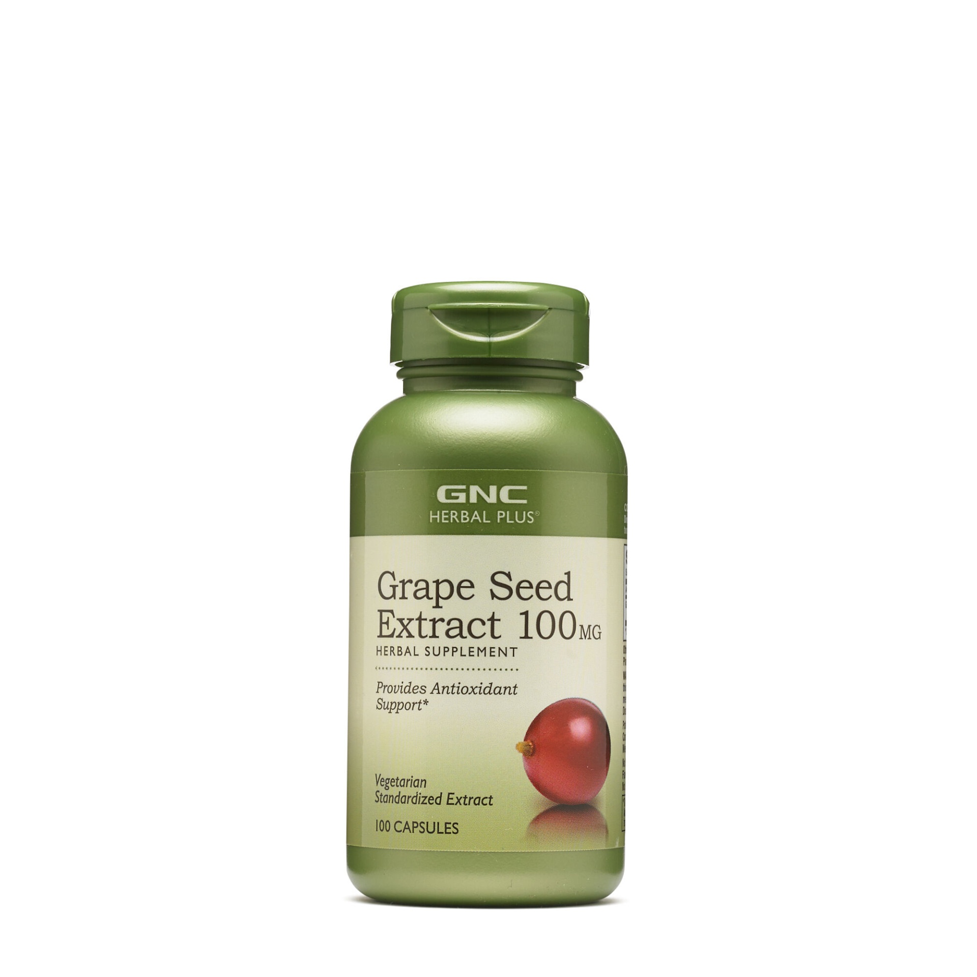 slide 1 of 1, GNC Herbal Plus Grape Seed Extract 100 mg, 100 ct