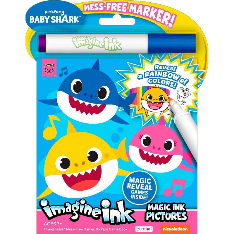 Nickelodeon Baby Shark Imagine Ink Magic Ink Book 1 ct | Shipt