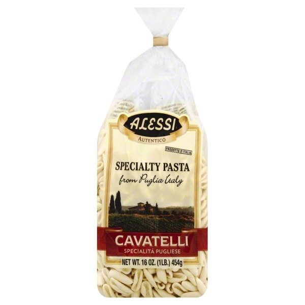 slide 1 of 1, Alessi Specialty Pasta Cavetelli, 16 oz