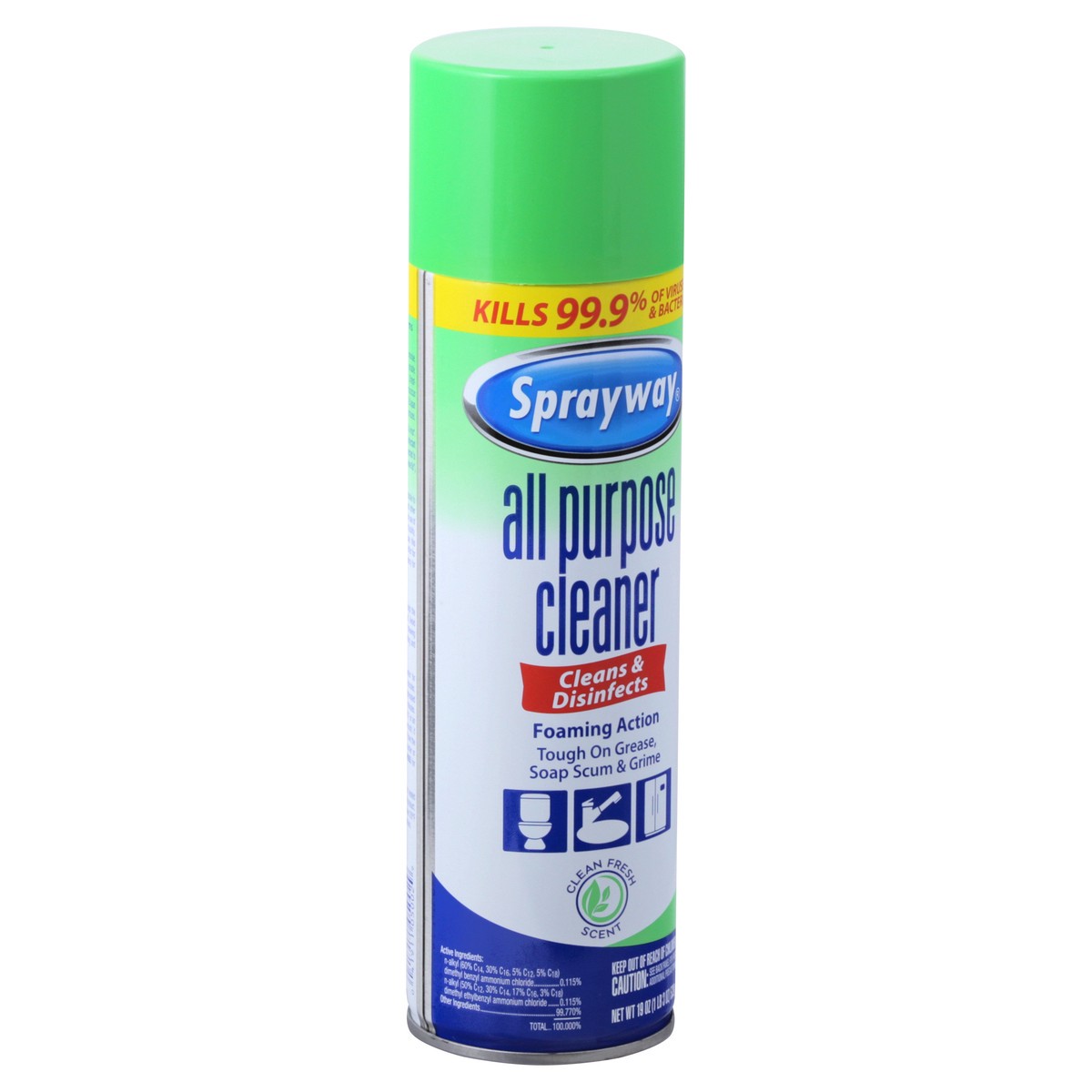 slide 8 of 9, Sprayway Clean Fresh Scent All Purpose Cleaner 19 oz, 19 oz