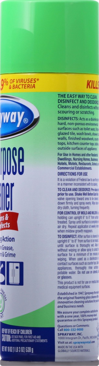 slide 6 of 9, Sprayway Clean Fresh Scent All Purpose Cleaner 19 oz, 19 oz