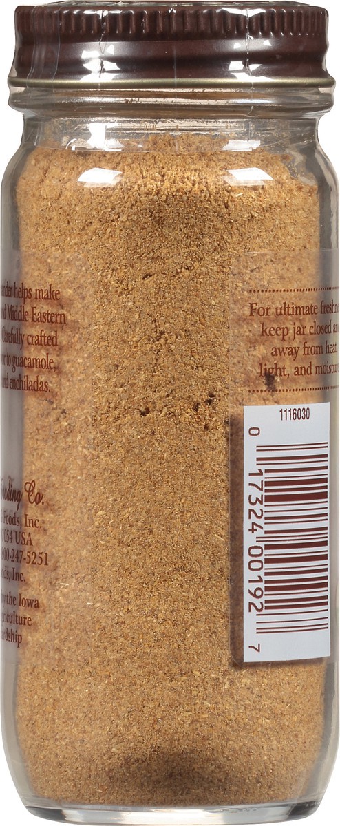 slide 5 of 10, Spice Islands Organic Ground Coriander 1.7 oz. Jar, 1.7 oz