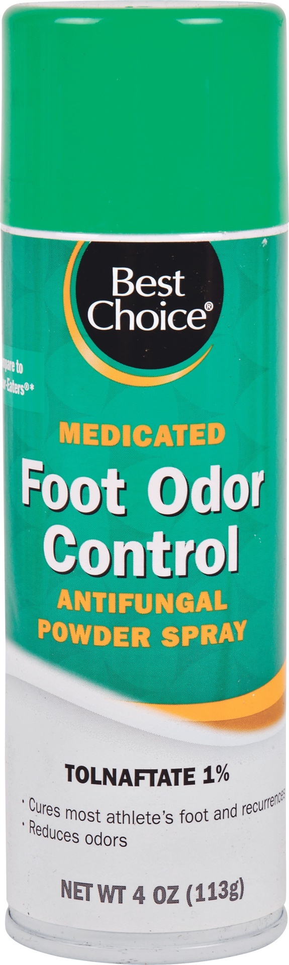 slide 1 of 1, Best Choice Medicated Foot Odor Control Antifungal Powder Spray, 4 oz