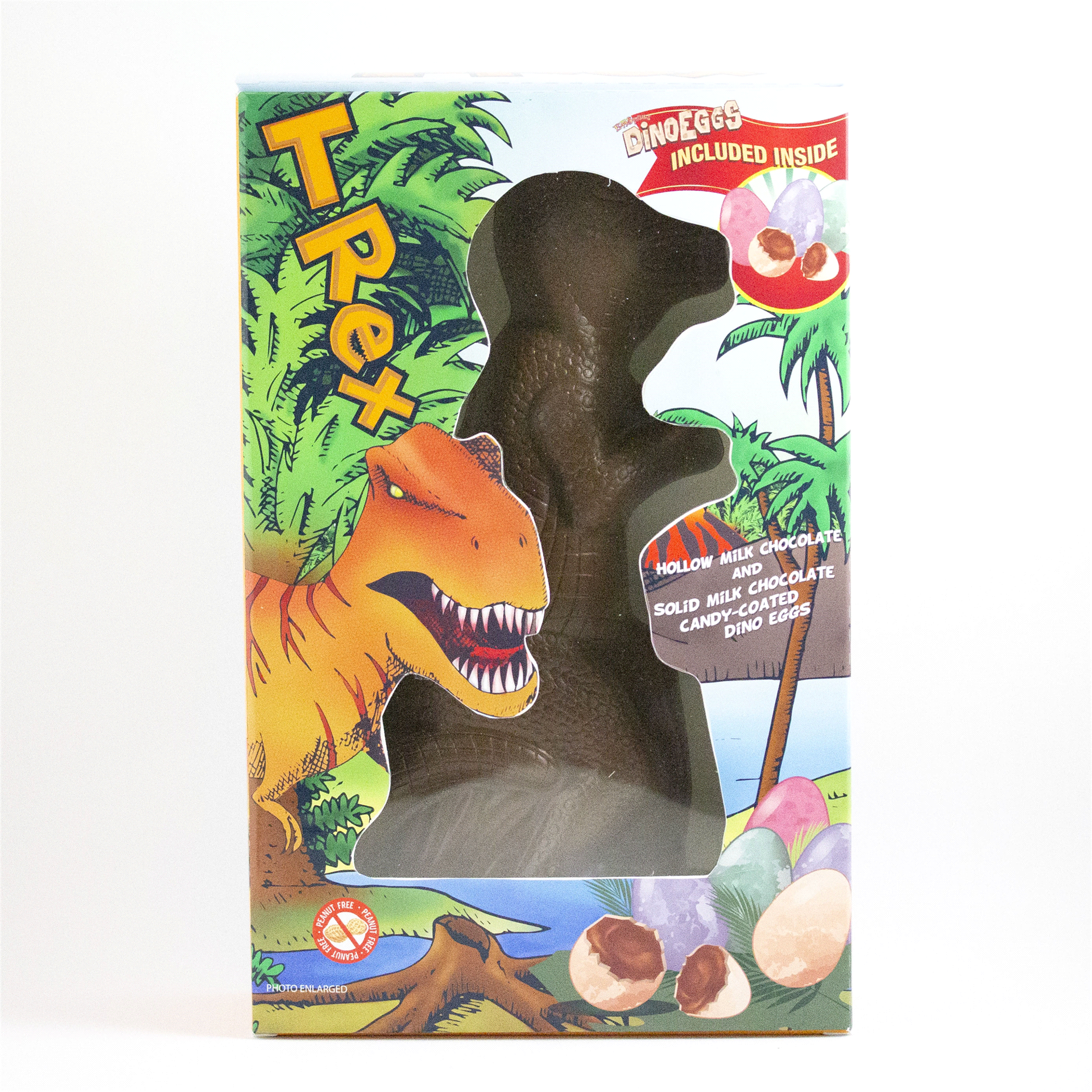 slide 1 of 1, Easter T-Rex Bunny Milk Chocolate, 16.5 oz