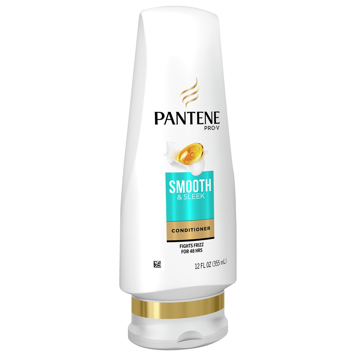 slide 4 of 7, Pantene Pro-V Smooth & Sleek Conditioner 12 oz, 12 oz