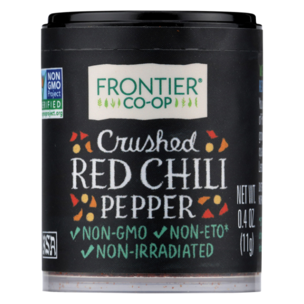 slide 1 of 1, Frontier Herb Mini Crushed Red Pepper, 0.4 oz