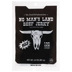 No Man's Land Mild Beef Jerky 3.0 oz