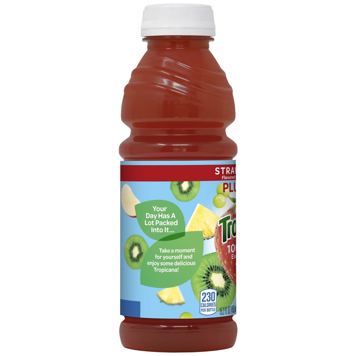 slide 6 of 10, Tropicana 100% Juice, 15.2 oz