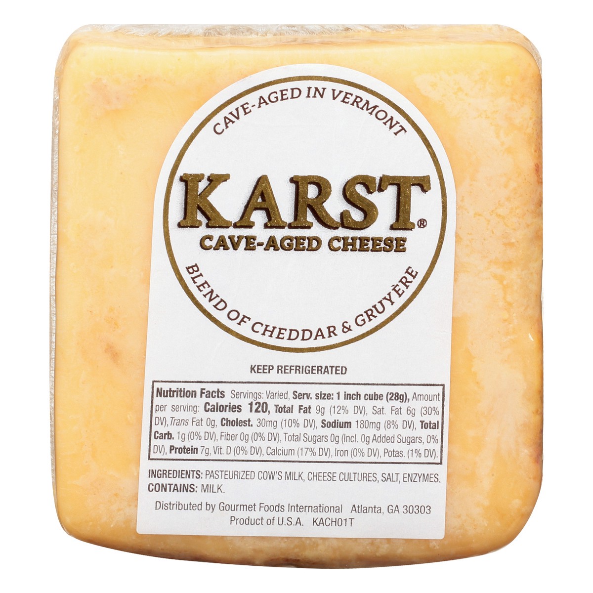 slide 11 of 11, Karst Cheese, 8 oz