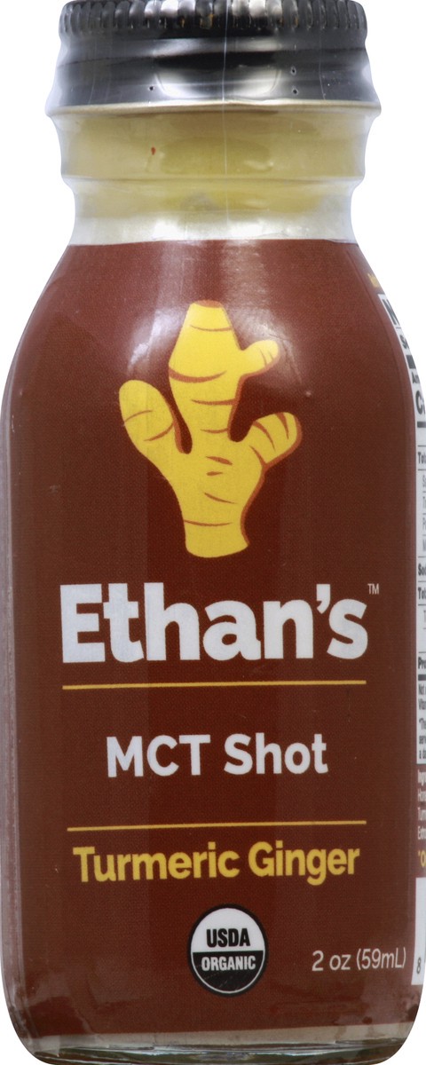 slide 4 of 7, Ethan's Ethans Shot Acv Turmeric Ginger - 2 Fl. Oz., 2 oz