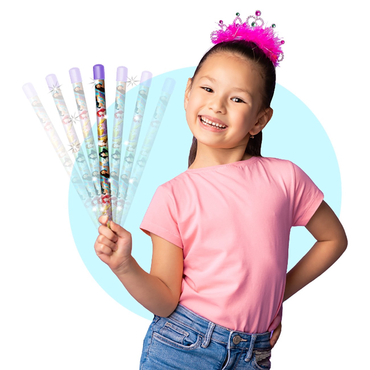 slide 2 of 2, Ja-Ru Assorted Ja-Ru Disney Glitter Wand, 1 ct