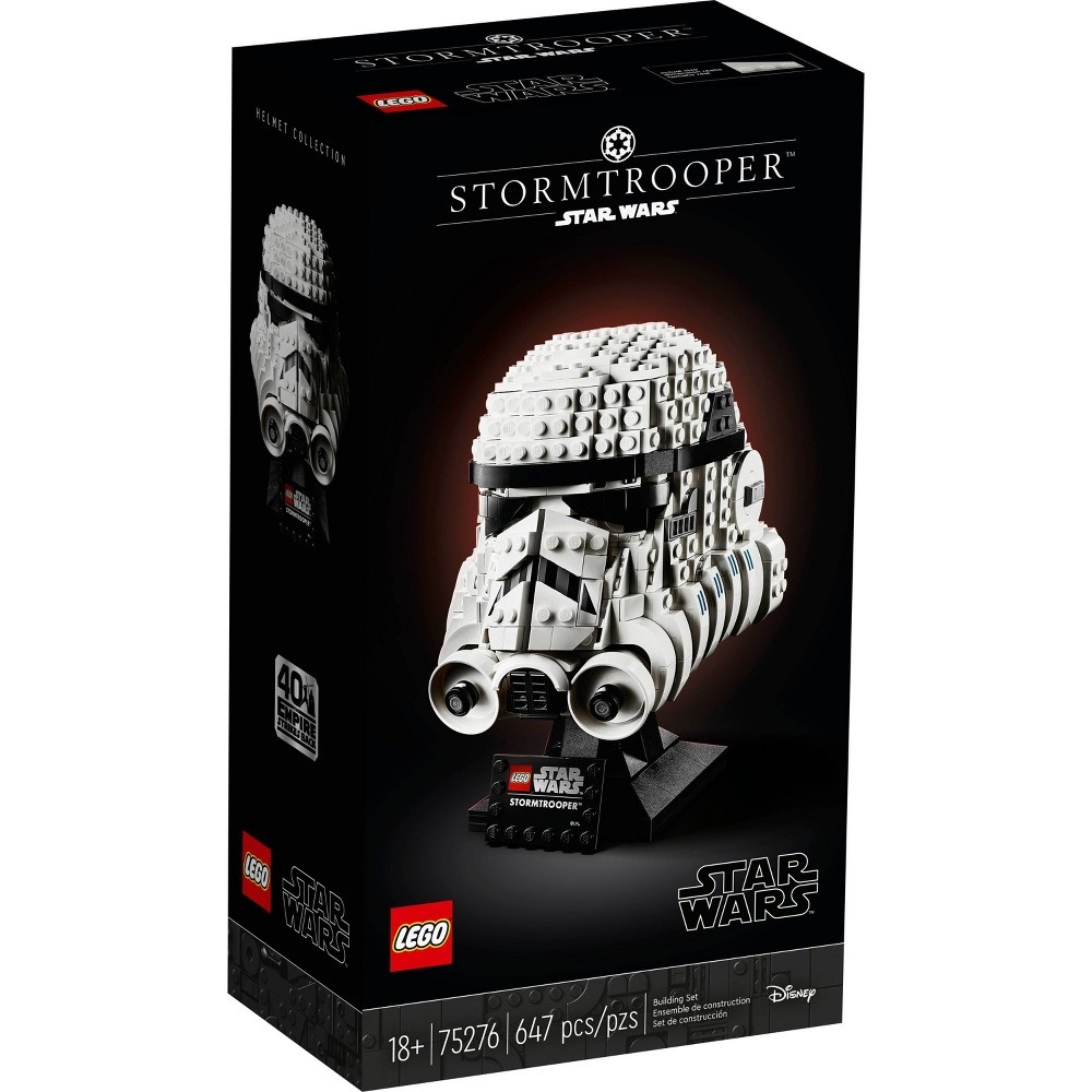 Lego star wars helmet building online kit