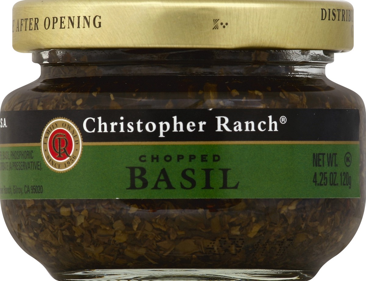 slide 2 of 2, Christopher Ranch Basil Chopped, 4.25 oz