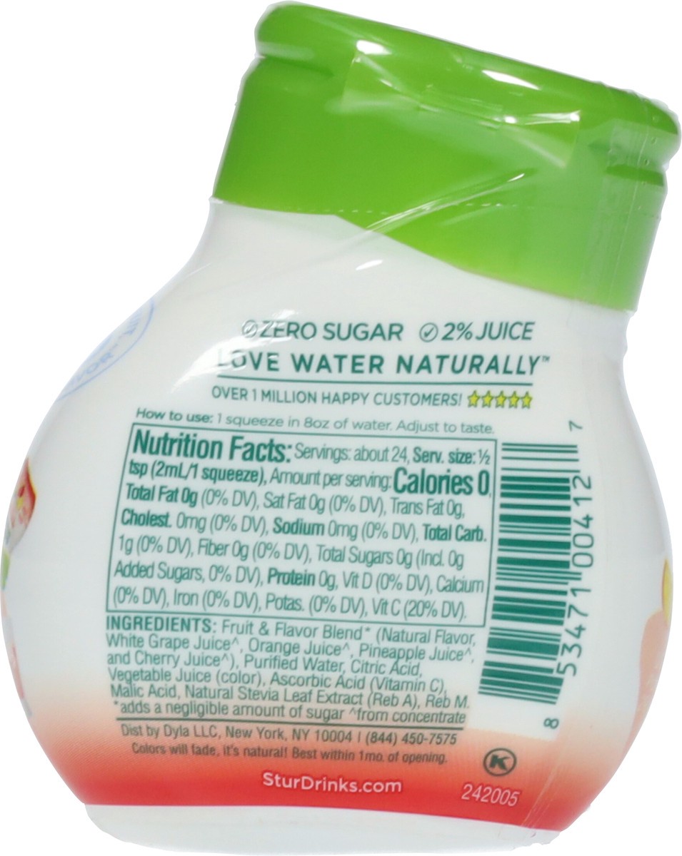 slide 4 of 9, Stur Antioxidant Fruit Punch Flavored Water Enhancer - 1.42 oz, 1.42 oz