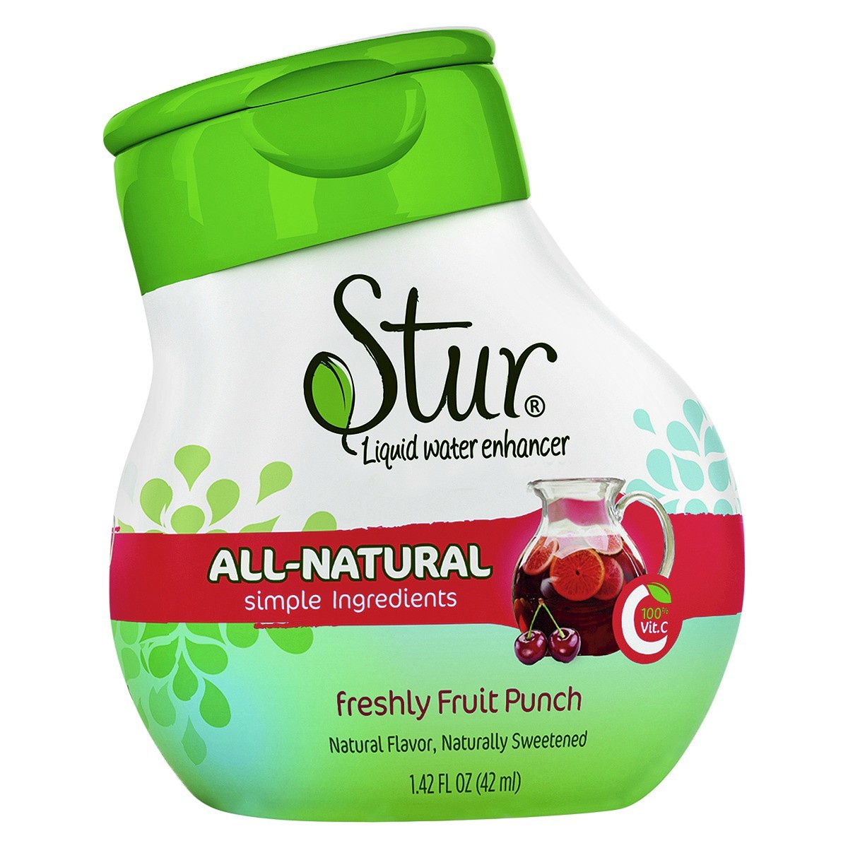 slide 1 of 1, Stur Fruit Punch Liquid Water Enhancer, 1.42 oz