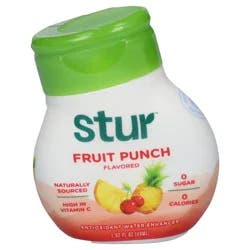 Stur Antioxidant Fruit Punch Flavored Water Enhancer - 1.42 oz