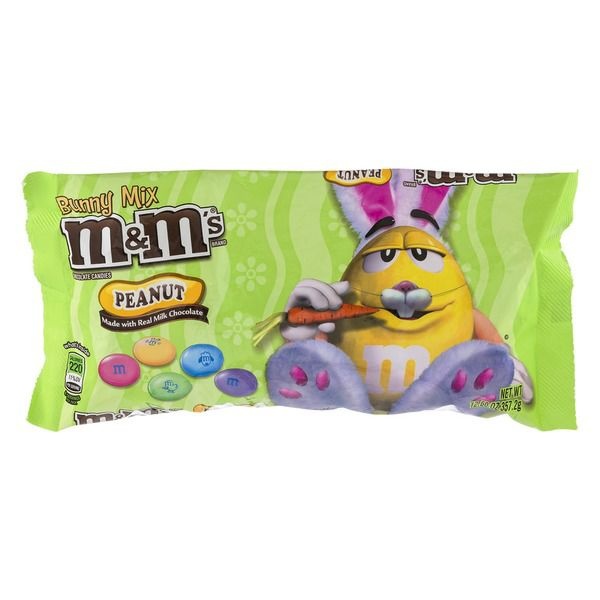 slide 1 of 1, M&M's Peanut Bunny Mix, 12.6 oz