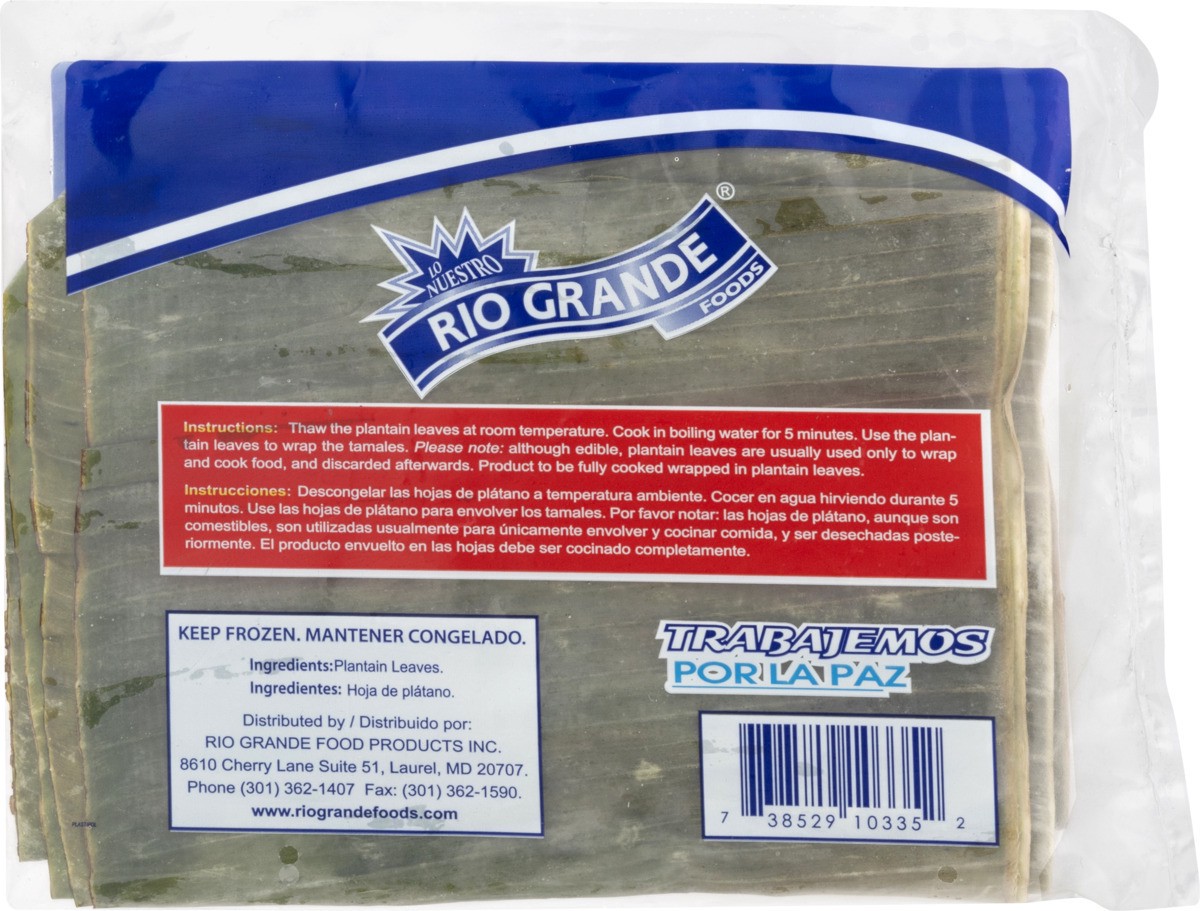 slide 9 of 9, Rio Grande Plantain Leaves, 