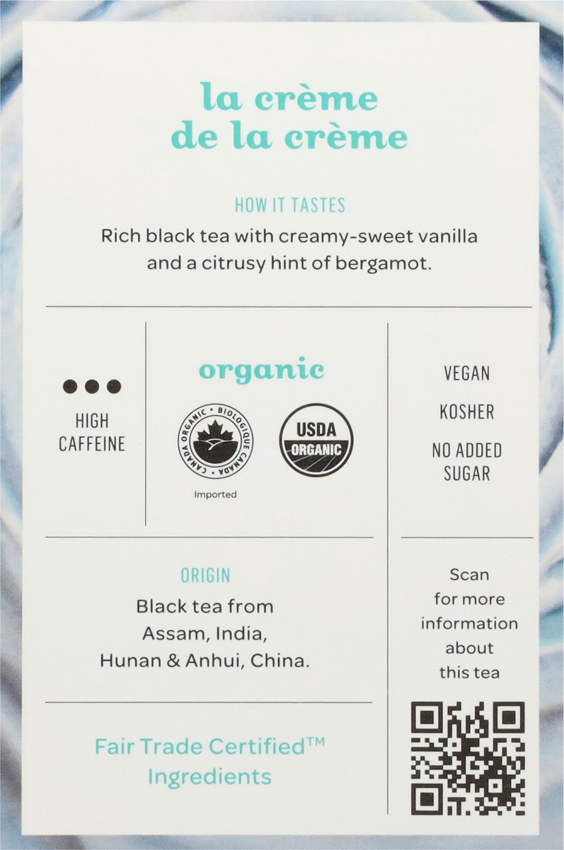 slide 3 of 13, DavidsTea Organic Cream of Earl Grey Black Tea 12 Tea Bags - 12 ct, 12 ct