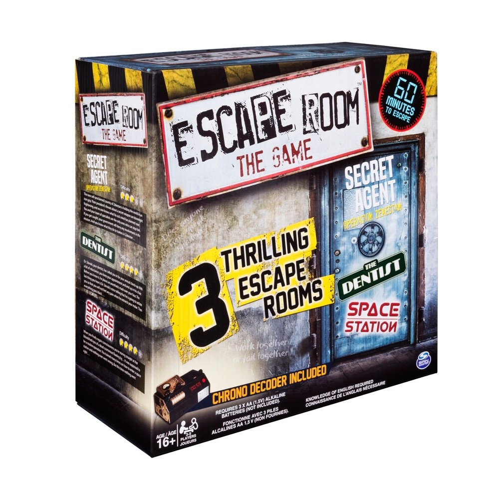 slide 6 of 7, Spin Master Escape Room Version 3 Board Game, 1 ct