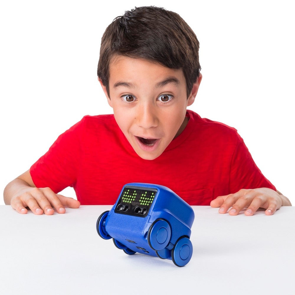 slide 3 of 8, Boxer - Interactive A.I. Robot Toy (Blue) with Personality and Emotions, for Ages 6 and Up, 1 ct